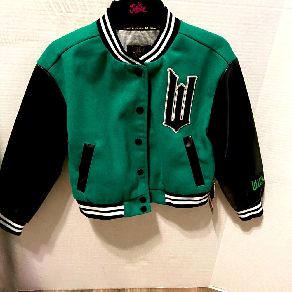 WICKED jacket.  Lettterman Style WICKED JACKET